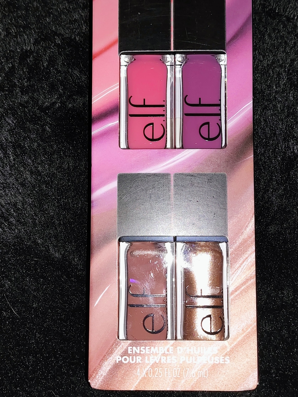 E.l.f. Glow Reviver Plumping Lip Oil Gift Set - 4pc